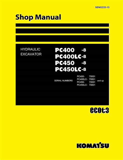 Komatsu pc400 8 pc400lc 8 pc450 8 pc450lc 8 hydraulic excavator service repair shop manual. - Harman kardon pa2400 stereo power amplifier service manual.